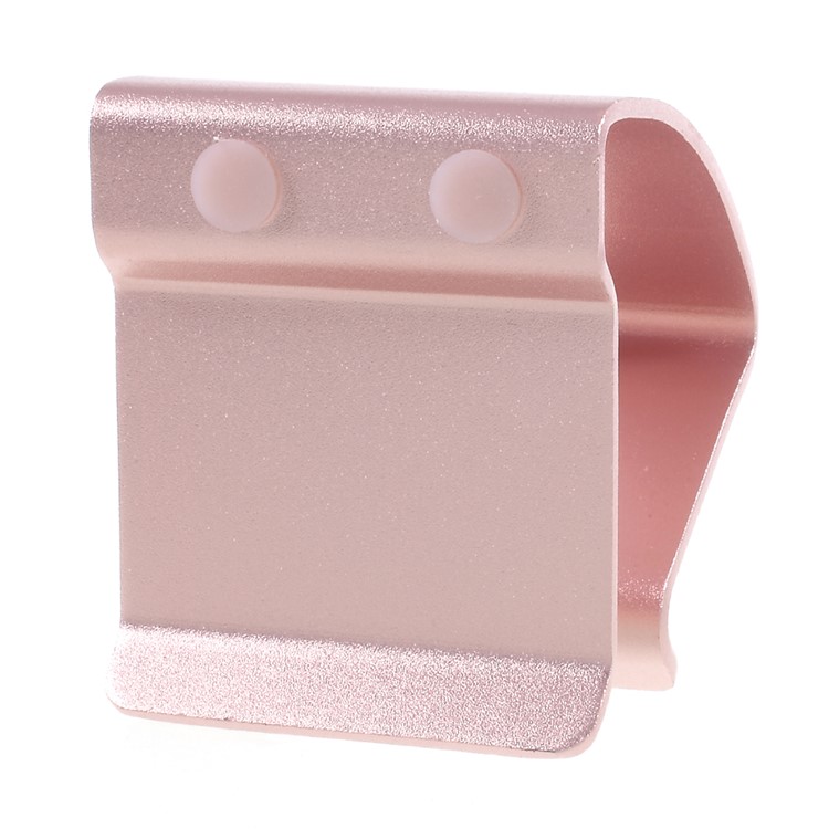 Universal Aluminum Alloy Mobile Phone Bracket Desktop Stand for iPhone Samsung Huawei - Rose Gold Color-7
