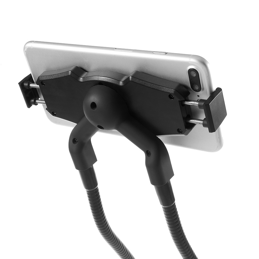 Hanging on Neck Cell Phone Mount Holder Lazy Bracket with Flexible Long Arm Mount-3