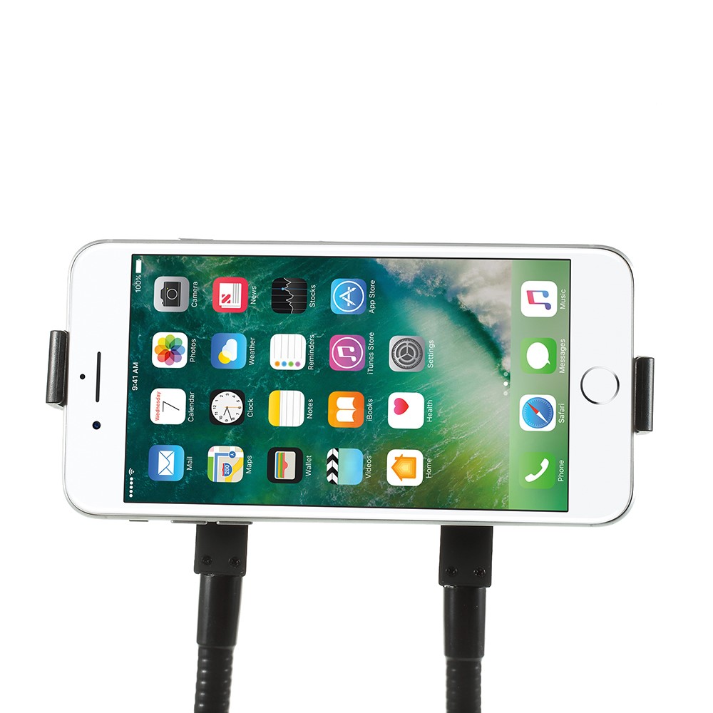 Hanging on Neck Cell Phone Mount Holder Lazy Bracket with Flexible Long Arm Mount-4
