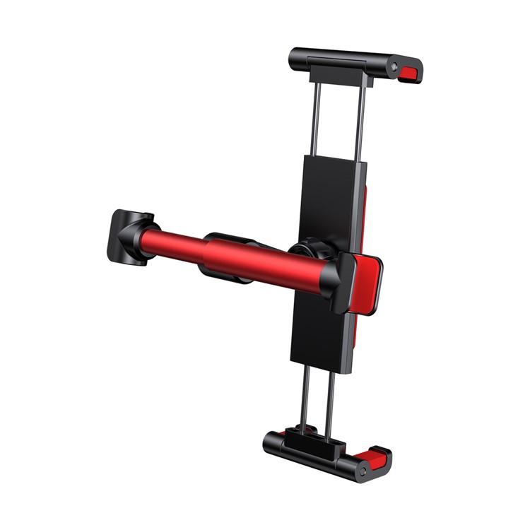 Support de repose-tête réglable BASEUS Support de siège arrière pour voiture pour tablette téléphonique de 4,7 à 12,9 pouces - rouge-3