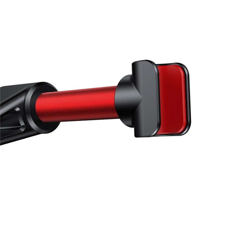 Support de repose-tête réglable BASEUS Support de siège arrière pour voiture pour tablette téléphonique de 4,7 à 12,9 pouces - rouge-6