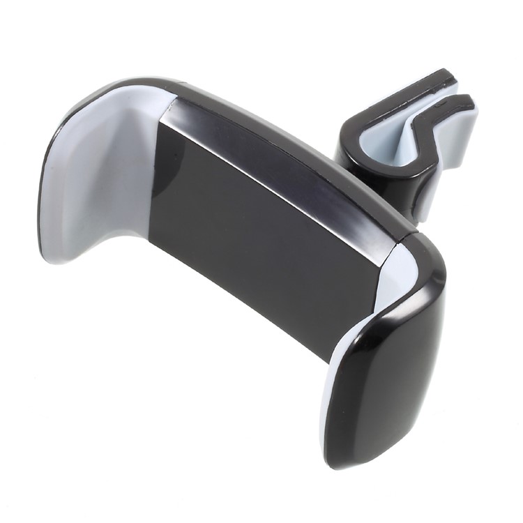 Universal Rotary Car Air Vent Mount for iPhone Samsung LG etc, Width: 5.5-10cm - Black + White-7