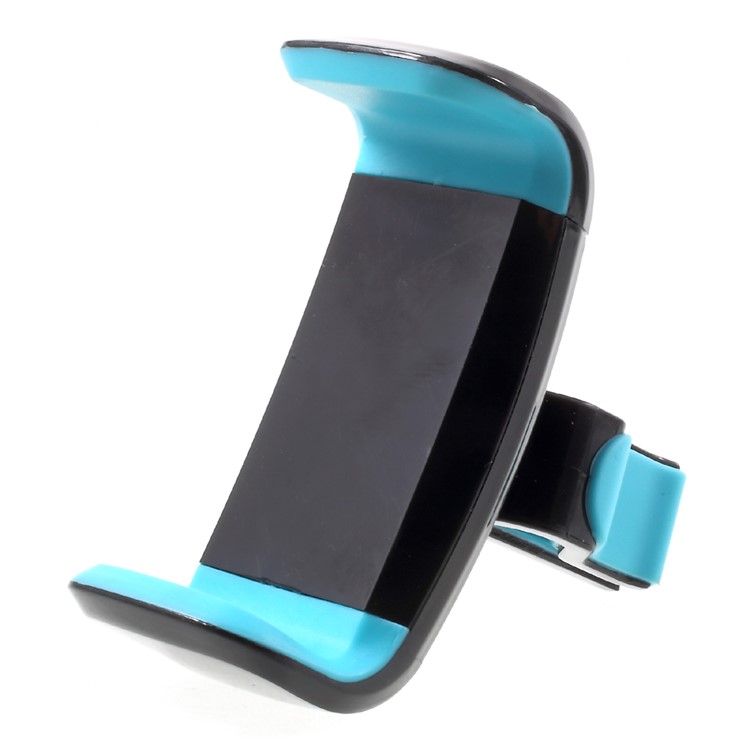 Mini Car Air Vent Mount Phone Holder for iPhone Samsung LG etc, Width: 5.5-10cm - Black + Blue-5