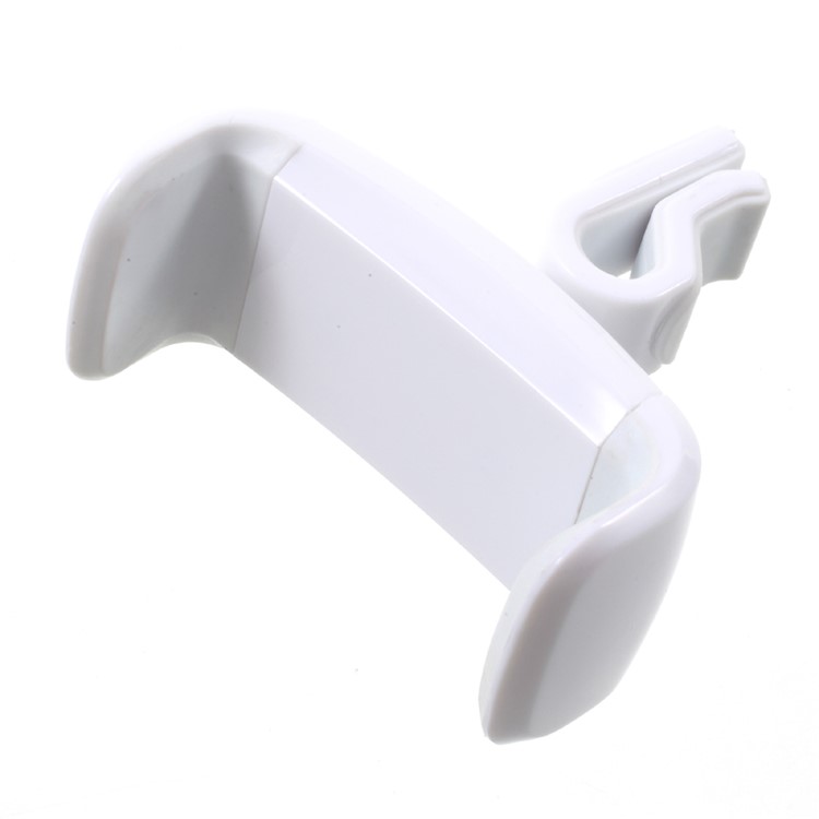 Mini Rotary Car Air Vent Smartphone Bracket for iPhone Samsung LG etc, Width: 5.5-10cm - White-6