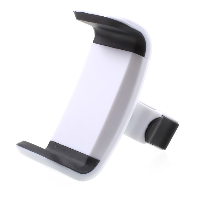 Mini Car Air Vent Mount Mobile Phone Bracket for iPhone Samsung LG etc, Width: 5.5-10cm - White + Black-5