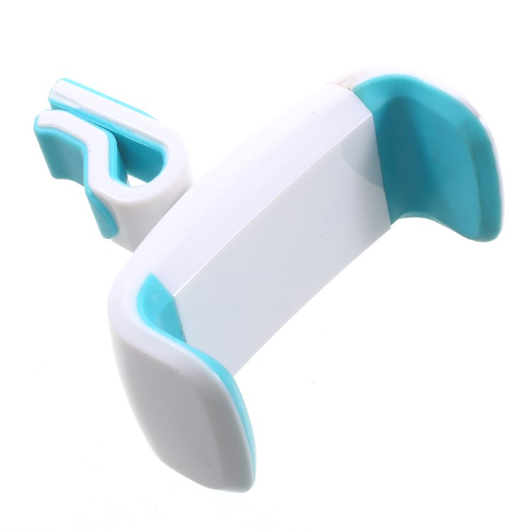 Universal Car Air Outlet Mount Phone Holder for iPhone Samsung LG etc, Width: 5.5-10cm - White + Blue-6