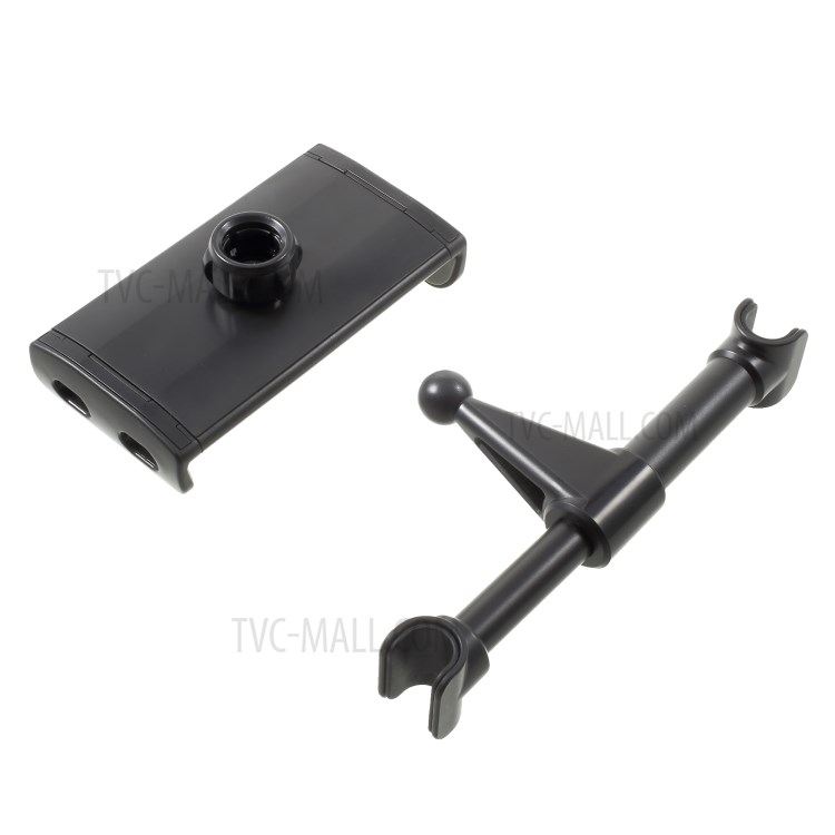 Car Phone Holder Rear Pillow Rear Seats 360 Degree Rotatable Stand - Black-11
