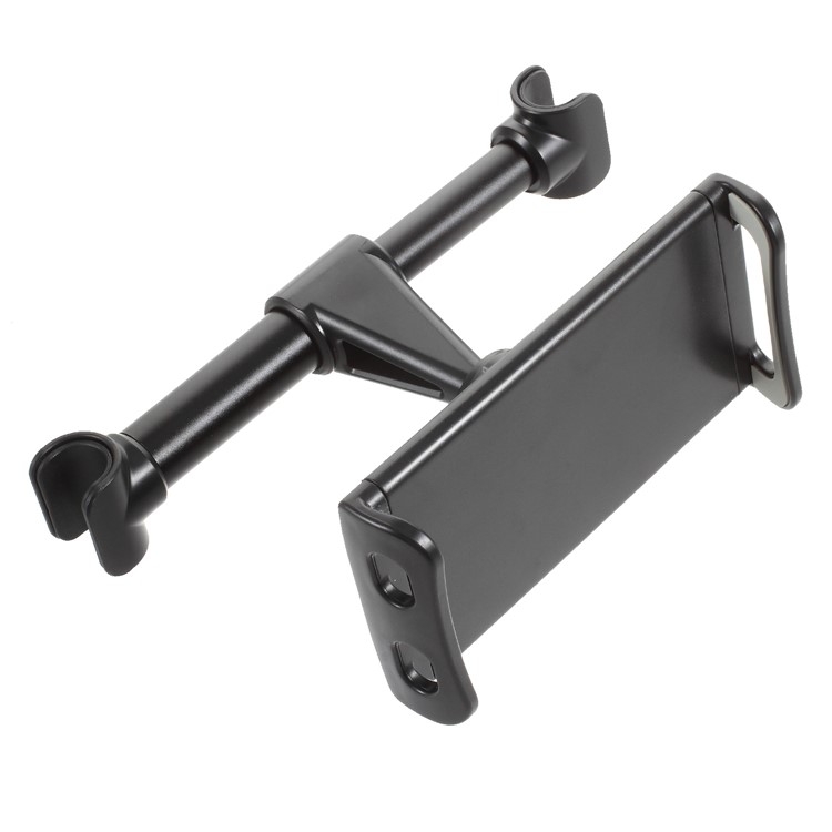 Car Phone Holder Rear Pillow Rear Seats 360 Degree Rotatable Stand - Black-2