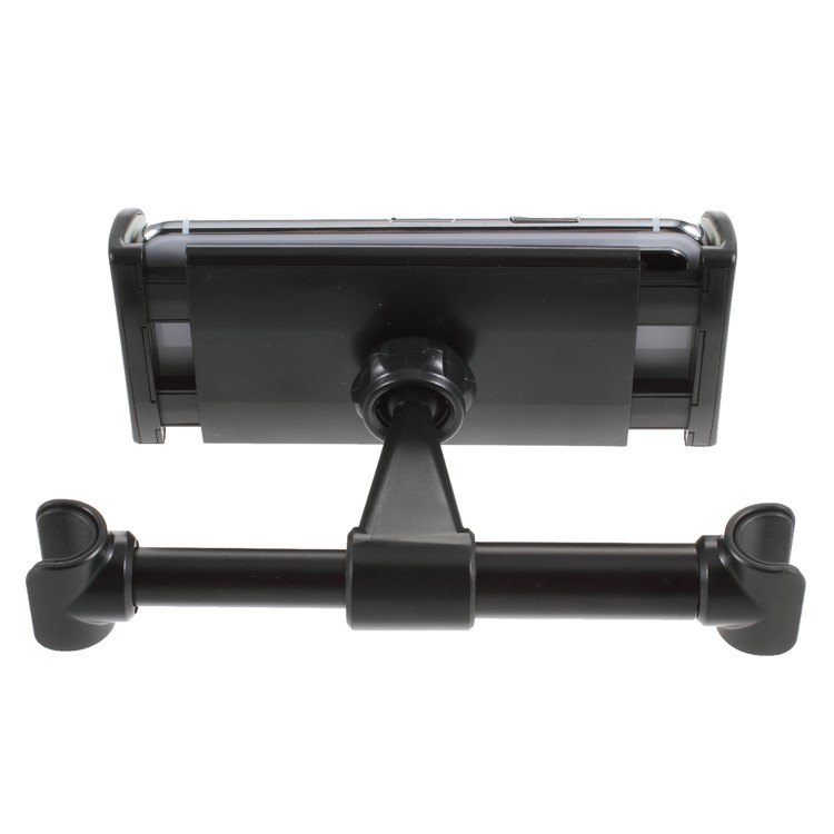 Car Phone Holder Rear Pillow Rear Seats 360 Degree Rotatable Stand - Black-4
