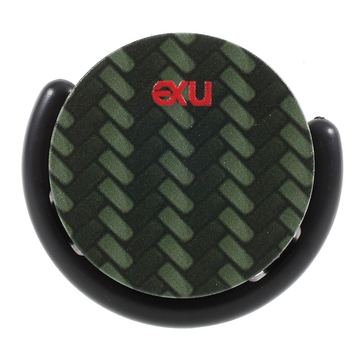 

NXE Mini Mobile Phone Finger Grip Expanding Mount for iPhone Samsung Smartphone - Deep Green Woven Texture