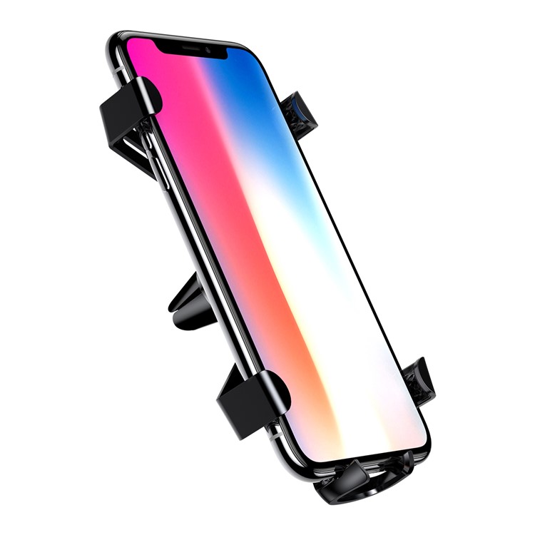 BASEUS Spider Shaped Car Air Vent Gravity Mount Phone Holder for iPhone Samsung, Clamp Width: 63-88mm - Black-5