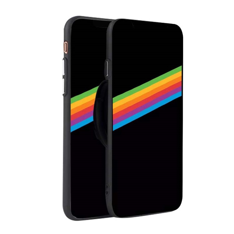 NXE Mobile Phone Finger Grip Expanding Mount for iPhone Samsung Smartphone - Black-11