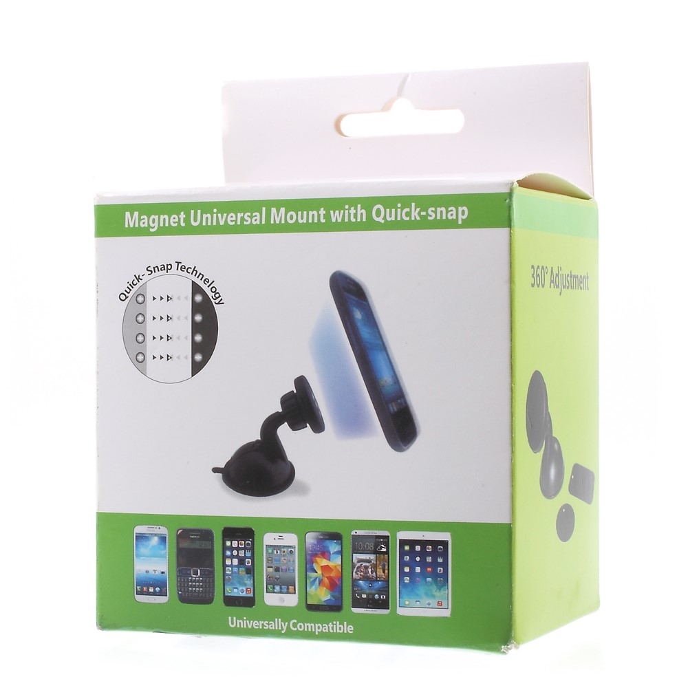 Suporte de montagem de carro magnético universal de ventosa para iPhone 6 Plus Samsung Galaxy S6 edge Etc-11