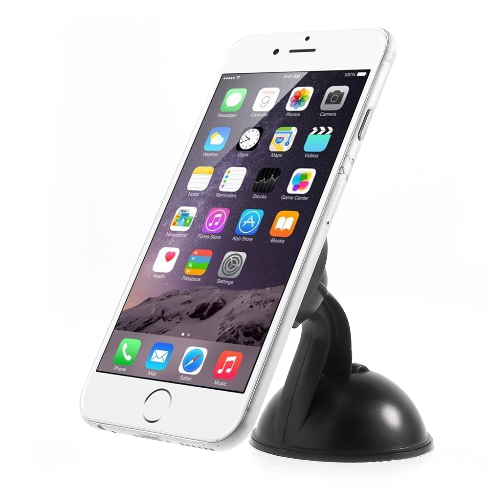 Suporte de montagem de carro magnético universal de ventosa para iPhone 6 Plus Samsung Galaxy S6 edge Etc-5