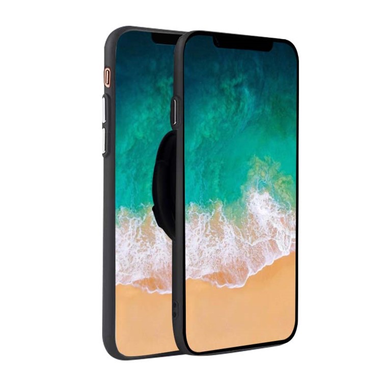 NXE Patterned Mobile Phone Finger Grip Expanding Mount for iPhone Samsung Smartphone - Green Sea-11