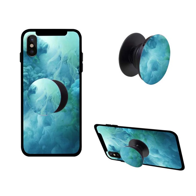 

NXE Patterned Mobile Phone Finger Grip Pop Out Mount for iPhone Samsung Smartphone - Underwater