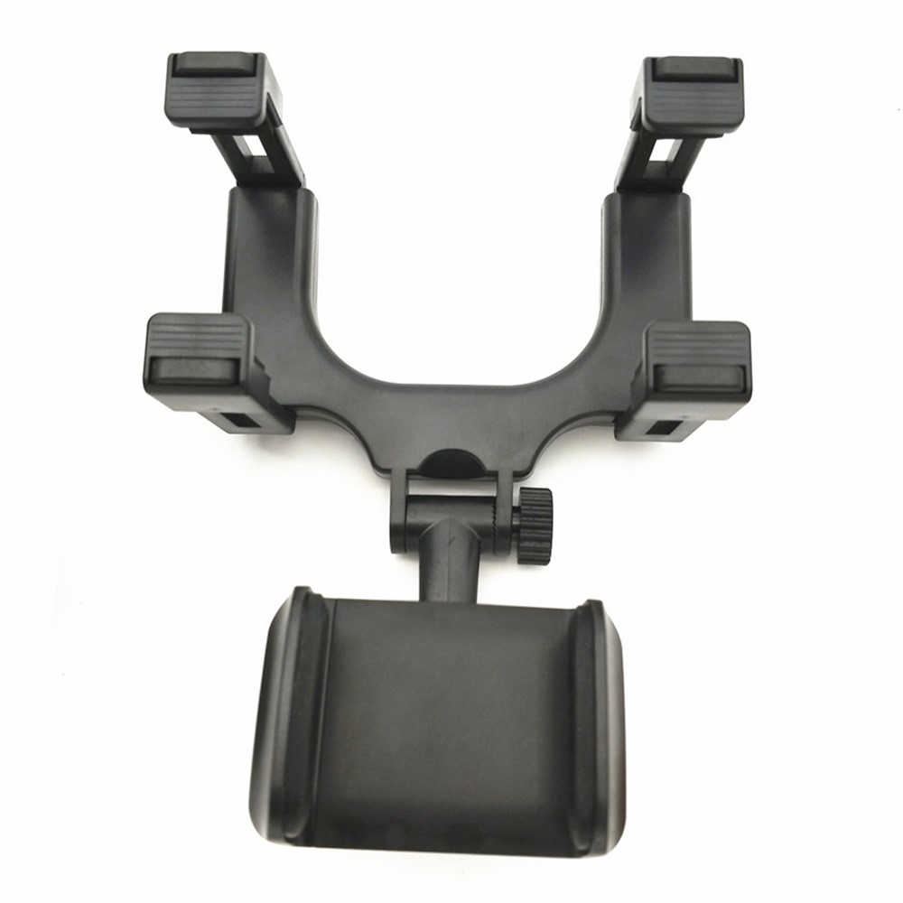 Universal Car Rear View Mirror Mount - Black-4