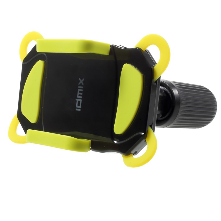 IDMIX DM05 Universal Bicycle Bike Mount Phone Holder with Elastic Secure Strap for iPhone X Etc. Clamp Width: 4-10cm-12