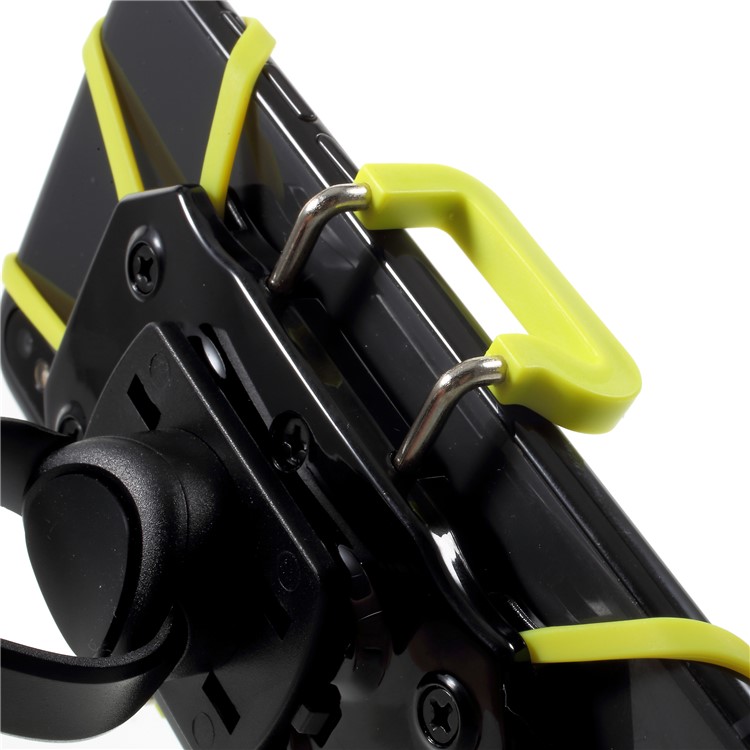 IDMIX DM05 Universal Bicycle Bike Mount Phone Holder with Elastic Secure Strap for iPhone X Etc. Clamp Width: 4-10cm-9