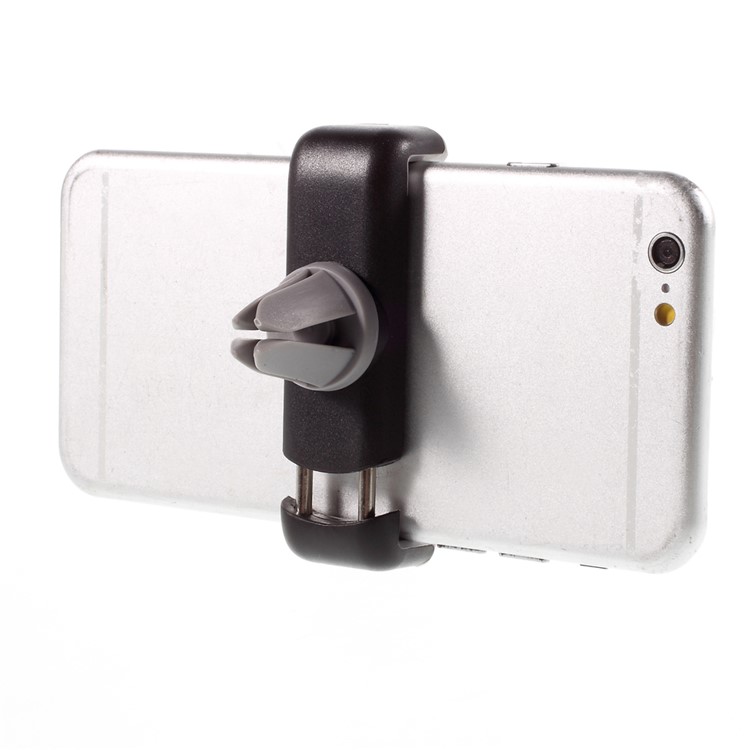 Suporte de Telefone de Montagem de Ventilação de ar Ajustável Para o Suporte Para Iphone/samsung/huawei - Preto-3