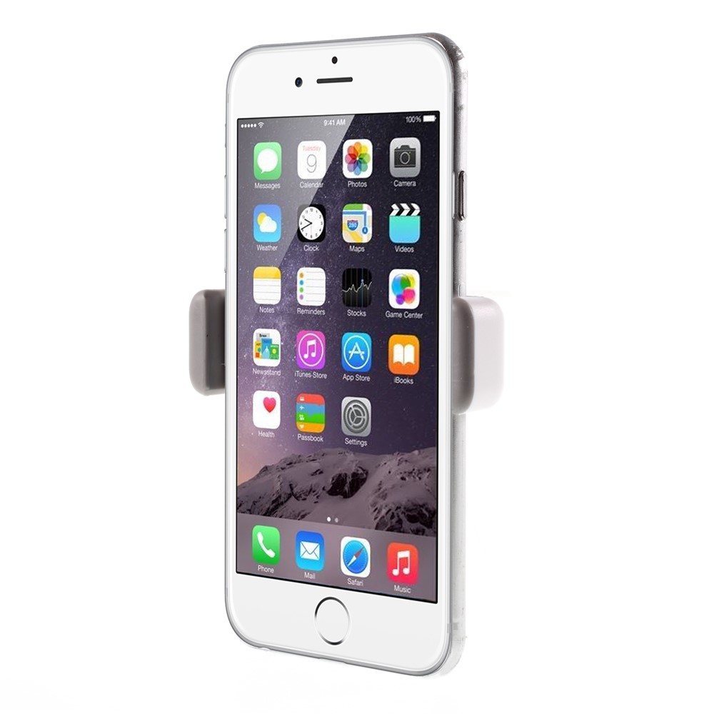 Suporte de Telefone de Montagem de Ventilação de ar Ajustável Para o Suporte Para Iphone/samsung/huawei - Branco