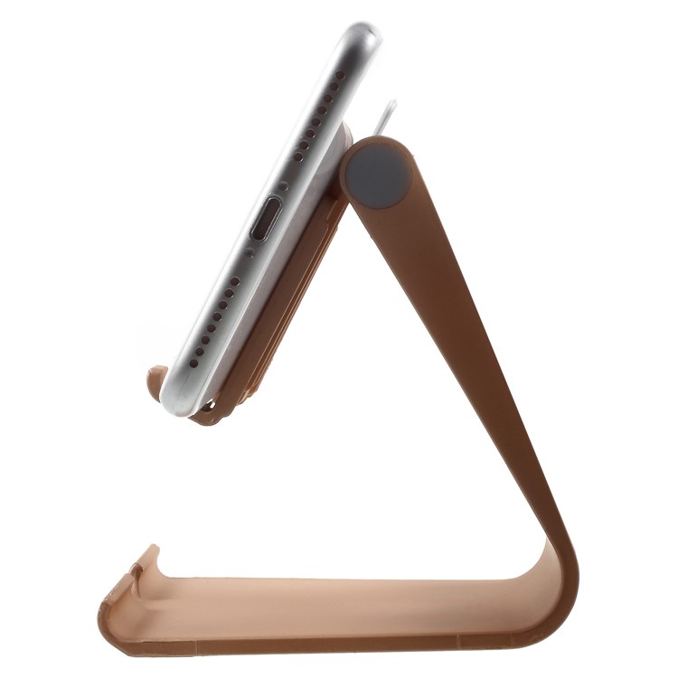 Universal Adjustable Cellphone and Tablet Desktop Holder Stand for iPhone iPad Samsung - Gold Color-3