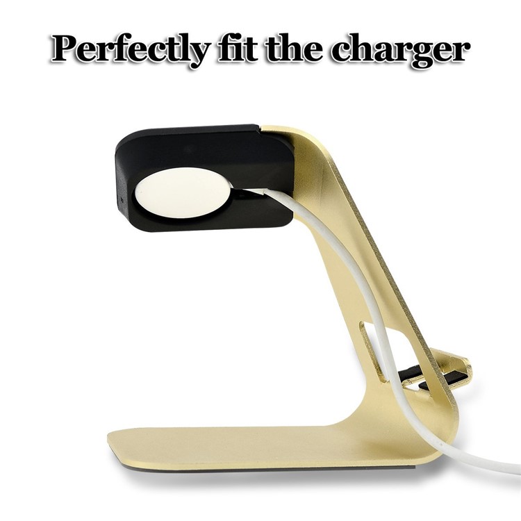 DAITE Aluminium Alloy Charging Stand Desktop Display Cradle Dock Station for Apple Watch, iPhone, Samsung etc.-4