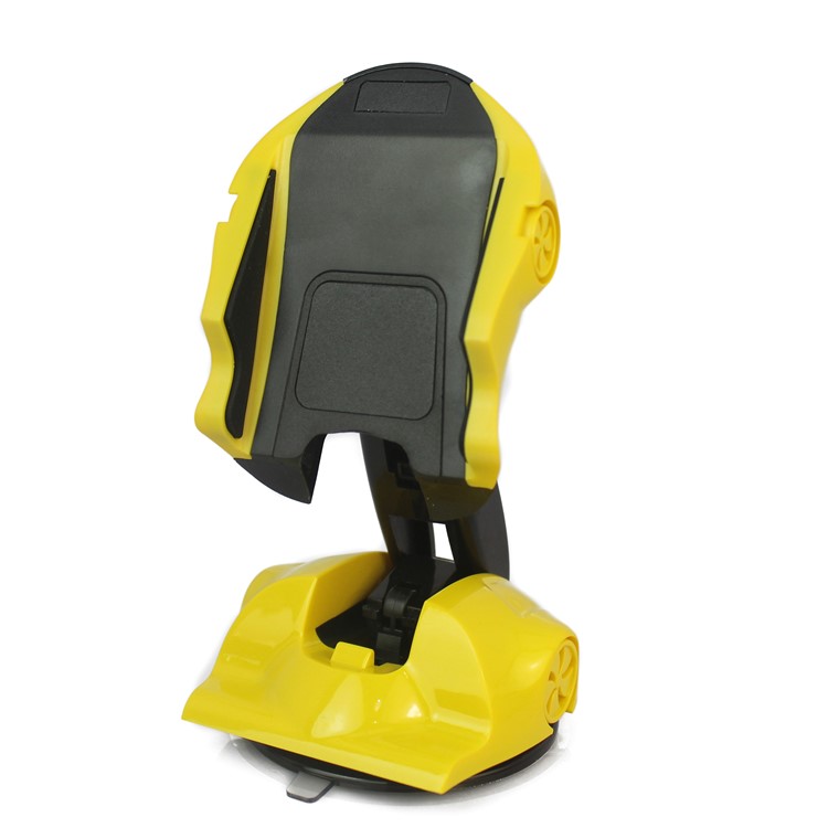 

Sports Car Shape Strong Car Clasp Holder Mount Holder for iPhone Samsung Huawei etc - Yellow