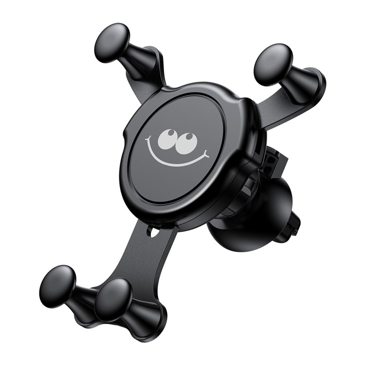 BASEUS Emoji Pattern Gravity Car Air Vent Mount Stand for iPhone Samsung Huawei etc. - Funny Style-3