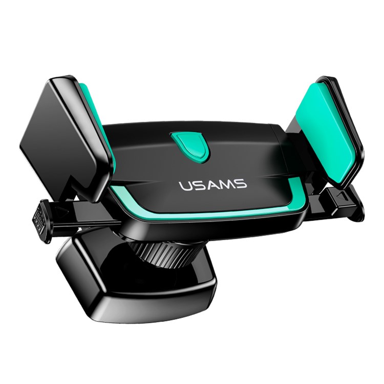 USAMS US-ZJ030 Car Air Vent Mount Elastic Cellphone Holder for iPhone X / Samsung Galaxy S9 - Black-2