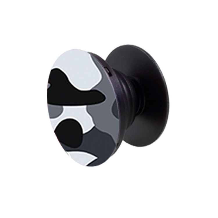 NXE Camouflage Series Finger Grip Expanding Mount for iPhone Samsung Smartphone - Grey-11
