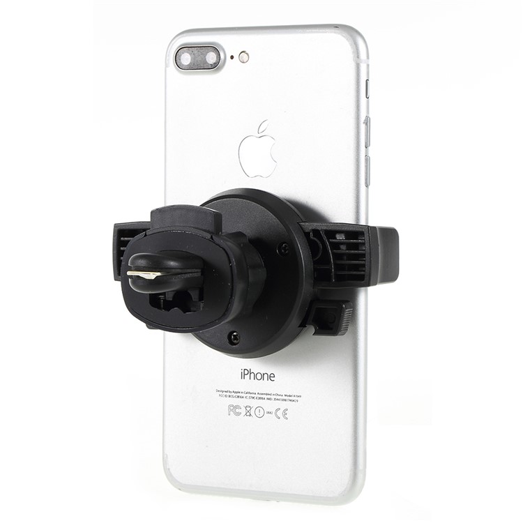 Universal Car Air Vent Mount Holder Stand for iPhone X / Samsung S9, Width: 58-85mm-3