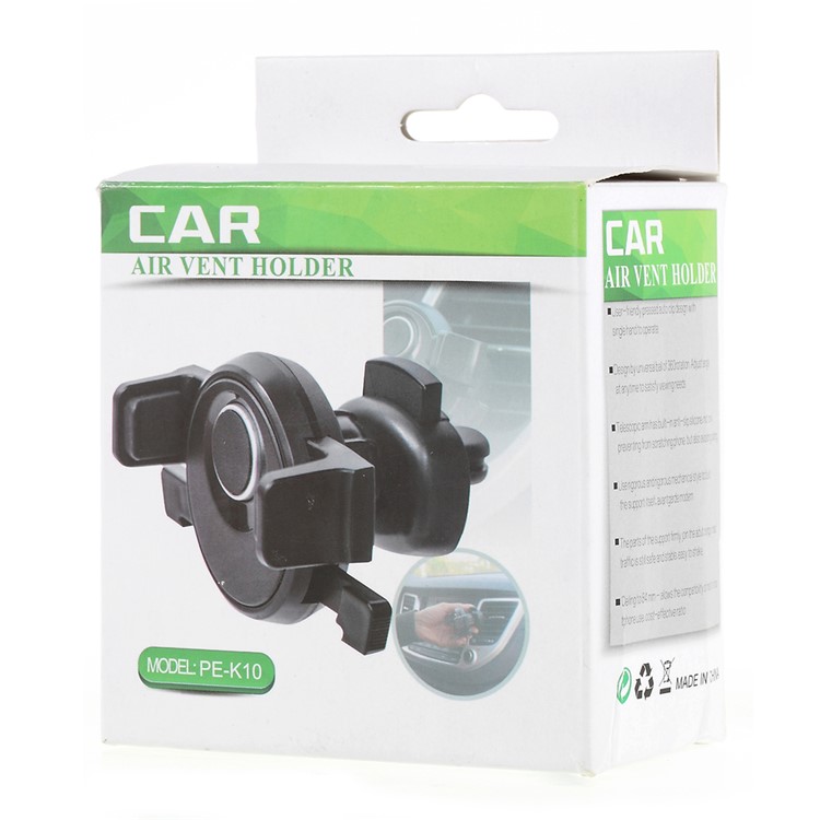 Universal Car Air Vent Mount Holder Stand for iPhone X / Samsung S9, Width: 58-85mm-8