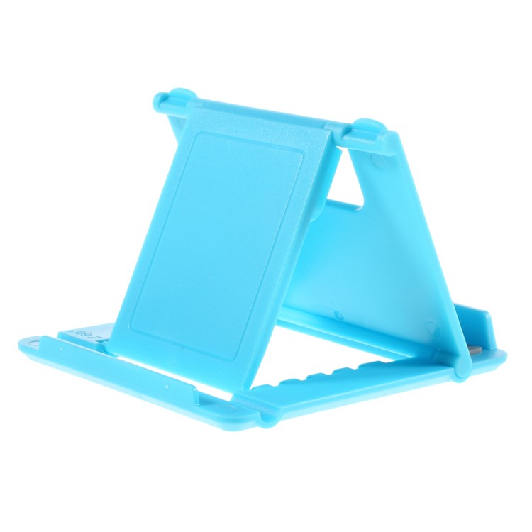 Angle Adjustable Phone Tablet PC Stand Holder for iPhone Samsung iPad etc - Blue-5