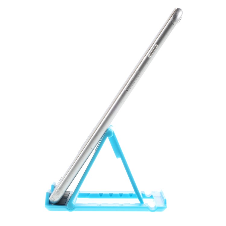 Angle Adjustable Phone Tablet PC Stand Holder for iPhone Samsung iPad etc - Blue-7