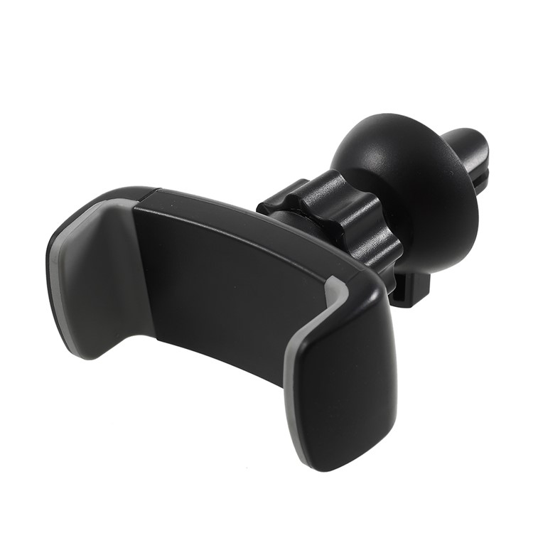 360 Degree Rotary Car Air Vent Smartphone Mount for iPhone Samsung LG etc, Width: 53-83mm - Black-9