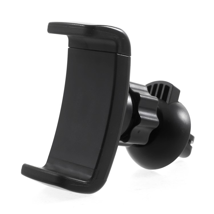 360 Degree Rotary Car Air Vent Smartphone Mount for iPhone Samsung LG etc, Width: 53-83mm - Black-3