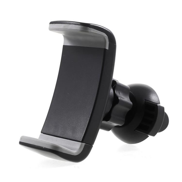 360 Degree Rotary Car Air Vent Phone Holder for iPhone Samsung LG etc, Width: 53-83mm - Grey-2