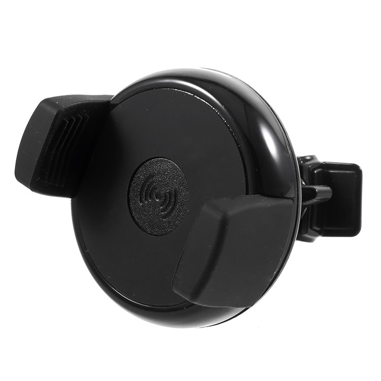WX-020 360 Degree Rotary Car Air Vent Mount Qi Wireless Charging Holder for iPhone X/8/8 Plus Etc.-5