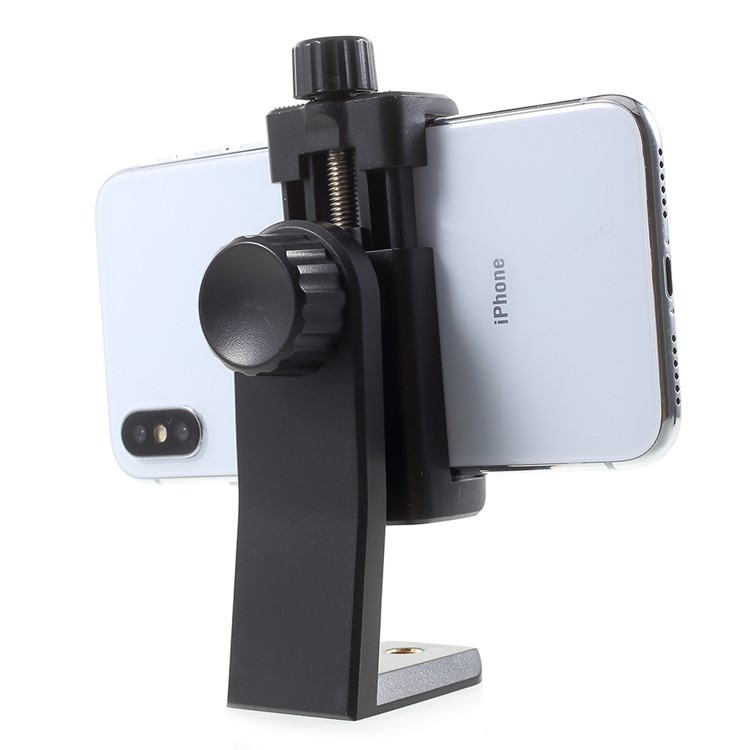 360 Degree Rotary Phone Mount Holder with 1/4 Screw for iPhone Samsung LG etc, Width: 56-105mm-2