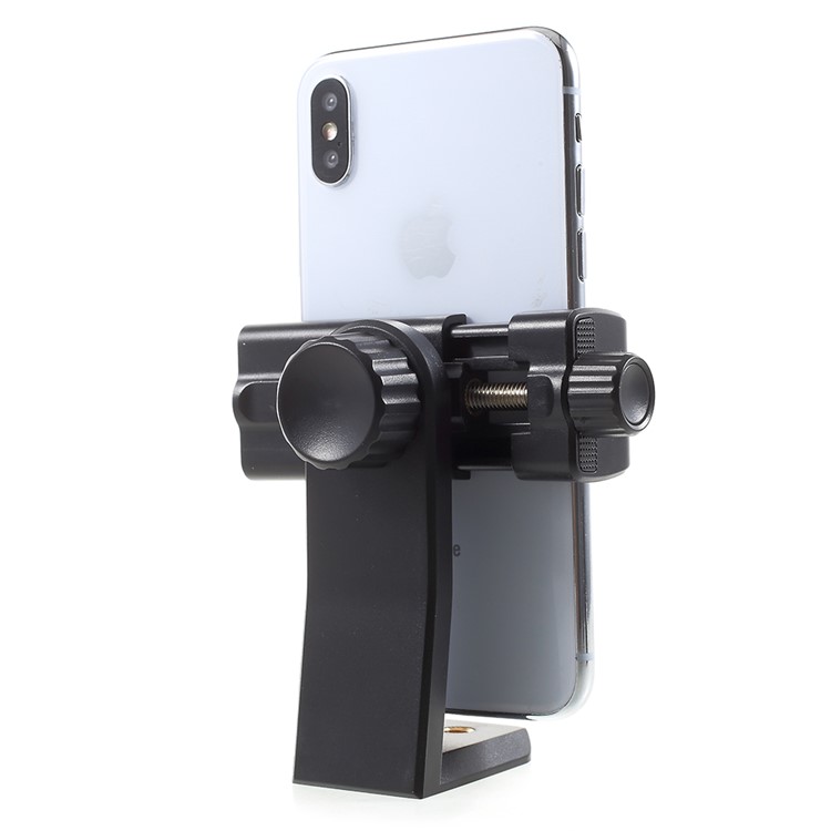 360 Degree Rotary Phone Mount Holder with 1/4 Screw for iPhone Samsung LG etc, Width: 56-105mm-3
