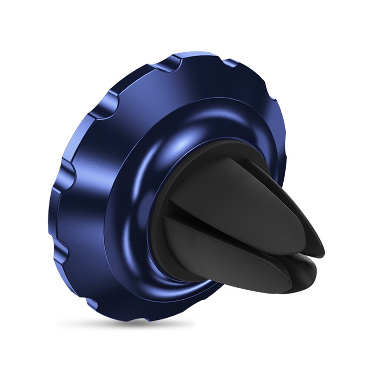 

CAFELF Gear Shape Magnetic Holder Car Air Vent Mount for iPhone Samsung - Blue, iPhone X