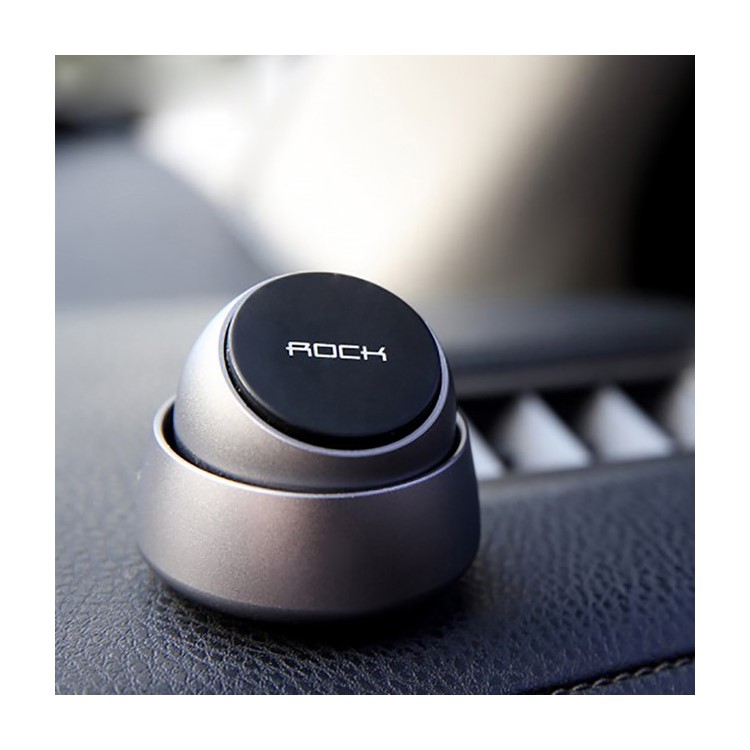 ROCK AutoBot 360° Rotation Anti-slide 10X Magnetic Metal Dashboard Car Mount Phone Holder for iPhone X/8 Plus/7 Plus etc.-1