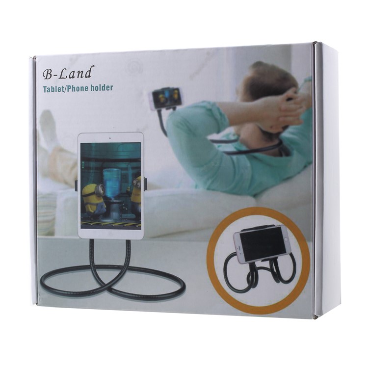 Universal Long Arm Hanging on Neck Mount Holder Lazy Bracket for Phones and Tablets-23