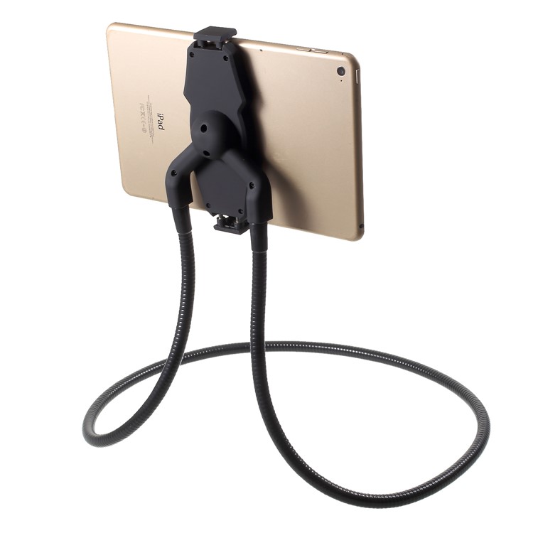 Universal Long Arm Hanging on Neck Mount Holder Lazy Bracket for Phones and Tablets-9