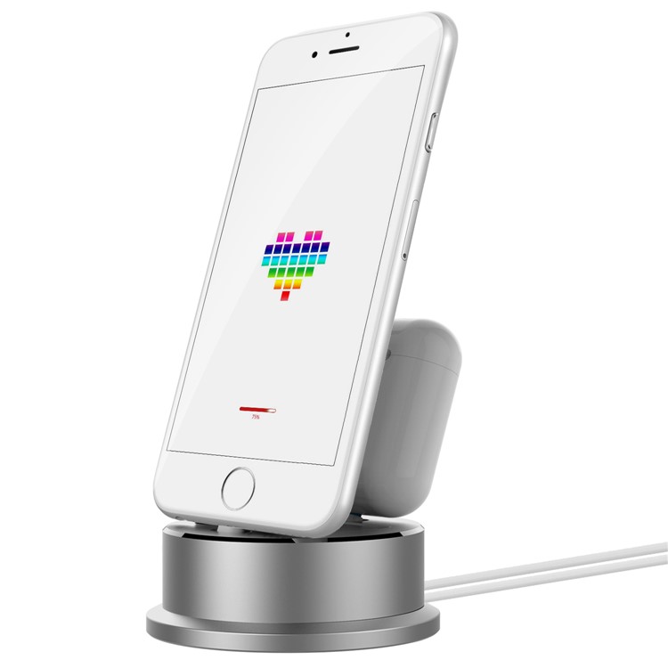 Soporte Universal Estación De Carga Soporte Para Airpods / Iphone 8 Plus / 8 / 7 Más, Etc.-2