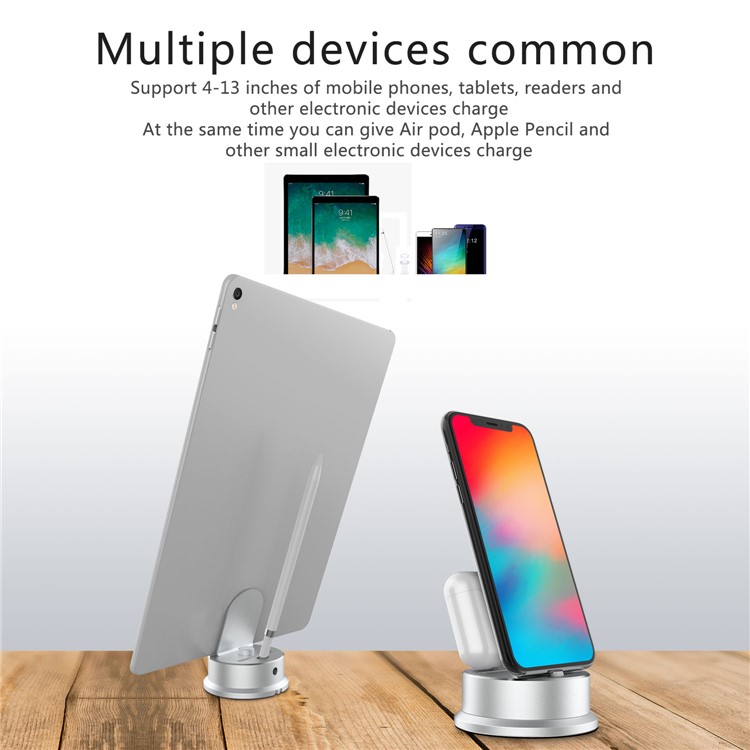 Soporte Universal Estación De Carga Soporte Para Airpods / Iphone 8 Plus / 8 / 7 Más, Etc.-4