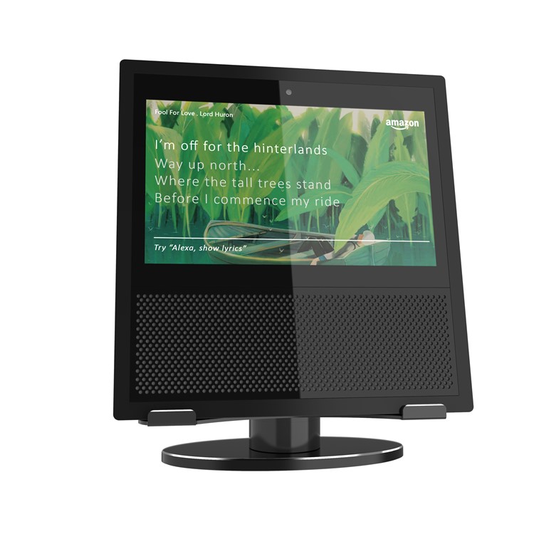 360-degree Rotatable Aluminum Alloy Stand Mount for Amazon Echo Show - Black-7