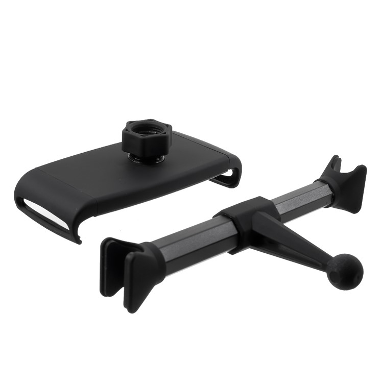 360-degree Rotatable Car Rear Seats Pillow Holder for Smartphones and Tablets - Black-10