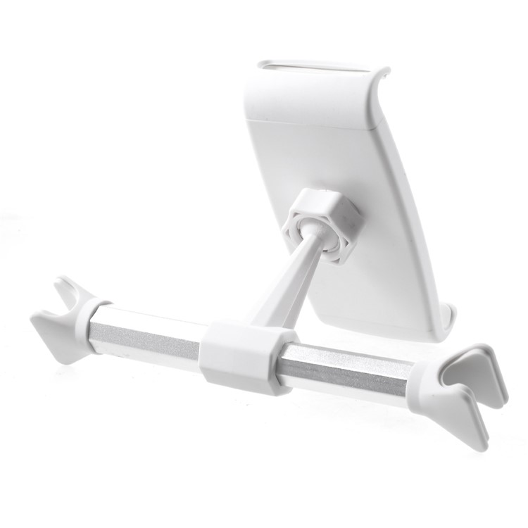 360-degree Rotatable Car Back Seats Pillow Bracket for Smartphones and Tablets - White-10